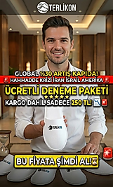 Terlikon Otel Terliği Deneme Paketi Kargo